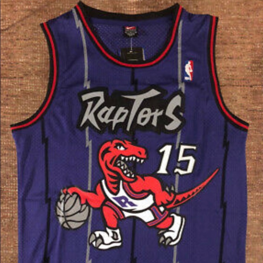 MEN VinceCarter#15 TorontoRaptorsBasketball Jersey